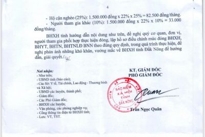 mức đóng bảo hiểm xã hội, bảo hiểm y tế, bảo hiểm thất nghiệp, bảo hiểm tai nạn lao động, bệnh nghề nghiệp kể từ ngày 01/7/2024